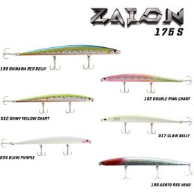 Fujin 182 Double Pink Chart Zaion 175S 175 mm 50 gr Maket Balık