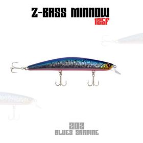 Fujin 202 Blues Sardine Z-Bass Minnow 125F 21 gr Maket Balık