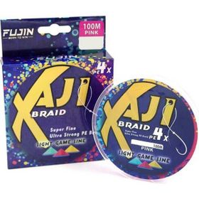 Fujin Aji Light Game Braid 4X 100 mt 0.05 mm Pink Lrf İp Misina