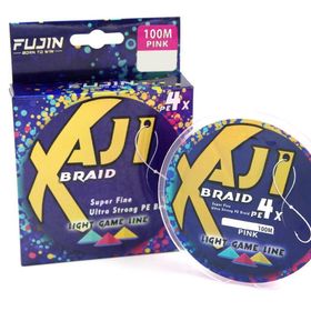 Fujin Aji Light Game Braid 4x 100mt Pink Pe İp Misina