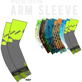 Fujin Arm Sleeve Aqua Orange Fish Kolluk