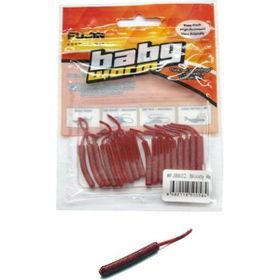 Fujin Baby Worm 5.2 cm Bloody Red Floating LRF Silikonu