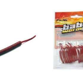 Fujin Baby Worm 5.2 cm Bloody Red Floating LRF Silikonu