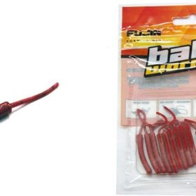 Fujin Baby Worm 5.2 cm Bloody Red Floating LRF Silikonu