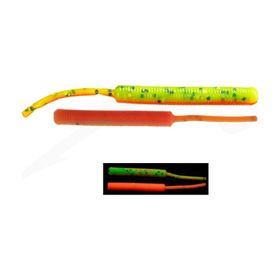 Fujin Baby Worm UV Firetiger 5.2 cm Floating 18 Adet LRF Silikonu
