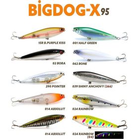 Fujin Big Dog-X BDX-95SW Brown Purple Kiss Maket Balık