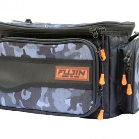 Fujin Black Camo Helper Bag Balıkçı Çantası