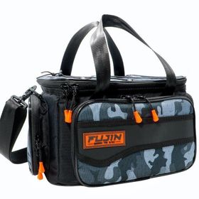 Fujin Black Camo Helper Bag Balıkçı Çantası