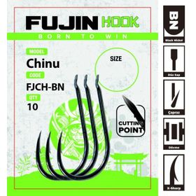 Fujin Chinu Çapraz Deliksiz Olta Kancası