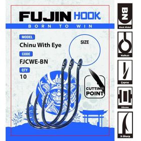 Fujin Chinu With Eye Delikli Çapraz Olta Kancası