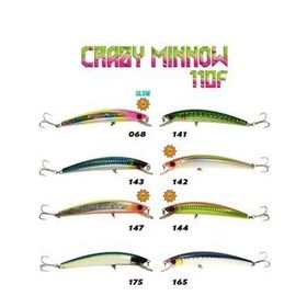 Fujin Crazy Minnow 110F 12 gr 143 Sardine Maket Balık