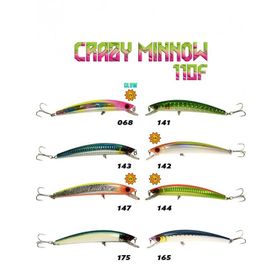 Fujin Crazy Minnow 110F 12 gr Maket Balık