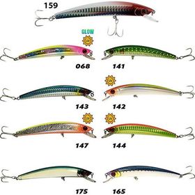 Fujin Crazy Minnow 110F 159 Flashing Redhead 12 gr Maket Balık