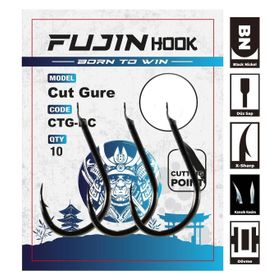Fujin Cut Gure Deliksiz Düz Olta Kancası