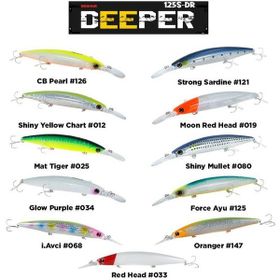 Fujin Deeper 125S-DR 147 Oranger Slow Sinking Maket Balık