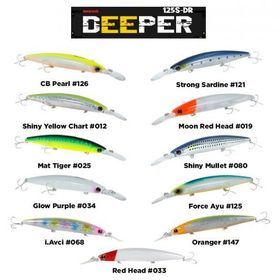 Fujin Deeper 125S-DR Slow Sinking Maket Balık