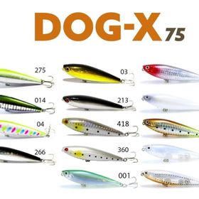 Fujin Dog-X DX-75SW 7.5 cm 8.5 gr Su Üstü Maket Balık