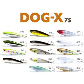 Fujin Dog-X DX-75SW 7.5 cm 8.5 gr Su Üstü Maket Balık