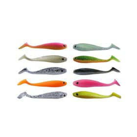 Fujin Duck Tail 0-821 Purple Glitter 9 cm Silikon Balık