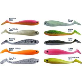 Fujin Duck Tail 0 Blue Space 9 cm Silikon Balık