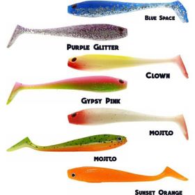 Fujin Duck Tail 0 Blue Space 9 cm Silikon Balık