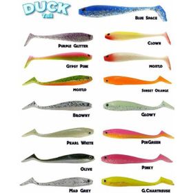 Fujin Duck Tail 0 Browny 9 cm Silikon Balık