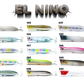 Fujin Elnino EN-130SW 13 cm 31.5 gr 62 Bone Maket Balık