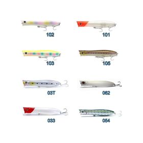 Fujin Elnino EN-130SW Popper 18 Pearl Rainbow Glow Belly 13 cm 31.5 gr Maket Balık