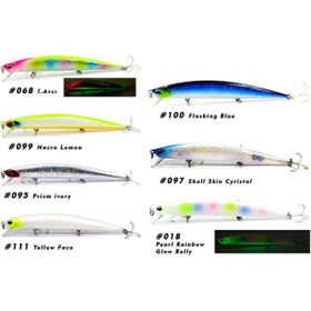 Fujin Flux 099 140 mm 18 gr Nacre Lemon Floating Maket Balık