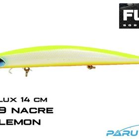 Fujin Flux 099 140 mm 18 gr Nacre Lemon Floating Maket Balık