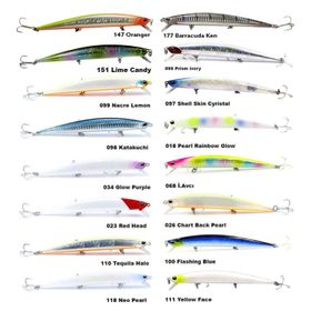 Fujin Flux 140 mm 18 gr 110 Tequila Halo Floating Maket Balık