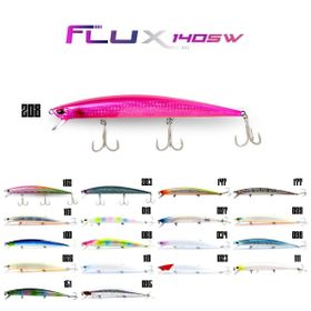 Fujin Flux 140 mm 18 gr 182 Double Pink Chart Floating Maket Balık