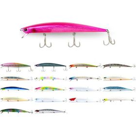 Fujin Flux 140 mm 18 gr 182 Double Pink Chart Floating Maket Balık