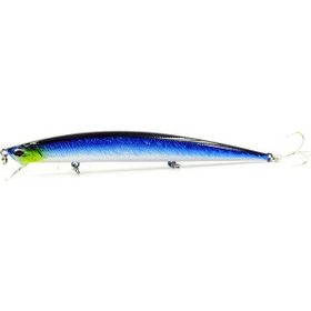Fujin Flux 140 mm 18 gr Flashing Blue Floating Maket Balık