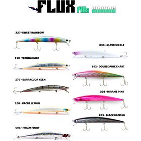 Fujin Flux 140 mm 20.6 gr 034 Glow Purple Sinking Maket Balık