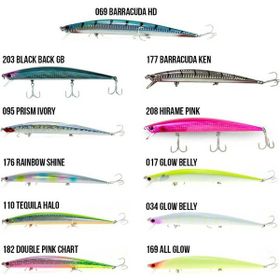 Fujin Flux 17.5 cm 29 gr Double Pink Chart Sinking Maket Yem