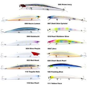 Fujin Flux Pearl Rainbow Glow Belly 018 140 mm 18 gr Floating Maket Balık