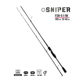 Fujin FSN-511M Sniper 180 cm 10-40 gr Spin Kamış