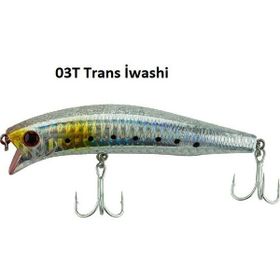 Fujin Hacker 03T Trans Iwashi 9 cm 13.7 gr 20-30 cm Dalar SSR Floating Maket Balık