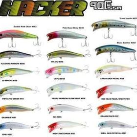 Fujin Hacker 90 mm 13.7 gr SSR 129 3D Inakko Floating Maket Balık