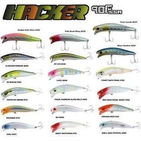 Fujin Hacker 90 mm 13.7 gr SSR 129 3D Inakko Floating Maket Balık