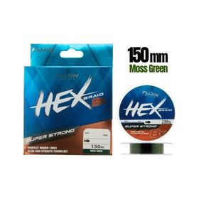 Fujin Hex 8x 150 mt. 0.20 mm Moss Green Pe Line İp Misina