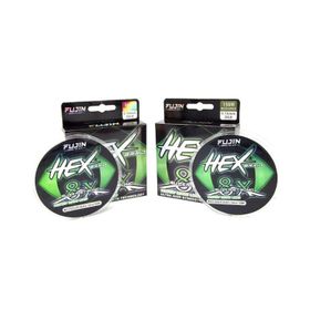Fujin Hex Braid 8x 150 mt 0.18 mm Multi Color PE İp Misina