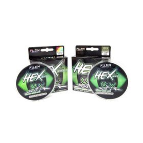 Fujin Hex Braid 8x 150 mt 0.18 mm Multi Color PE İp Misina