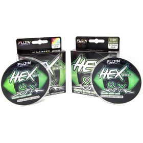 Fujin Hex Braid 8x 150 mt 0,14 mm Multi Color PE Örgü İp