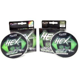Fujin Hex Braid 8x 150 mt 0,14 mm Multi Color PE Örgü İp