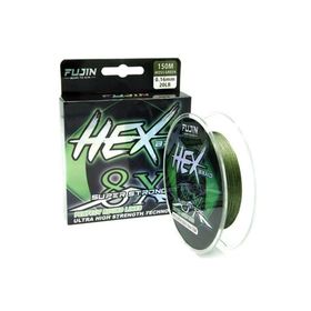 Fujin Hex Braid 8x 150 mt Moss Green İp Misina
