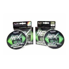 Fujin Hex Braid 8x 150MT 0,14 mm Moss Green Pe İp Misina
