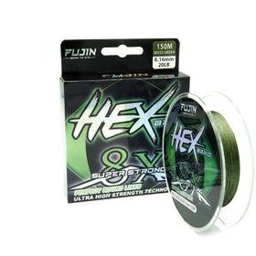 Fujin Hex Braid 8x 150MT 0,18 mm Moss Green Pe İp Misina