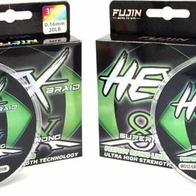 Fujin Hex Braid 8x 150MT 0,20 mm Moss Green Pe İp Misina